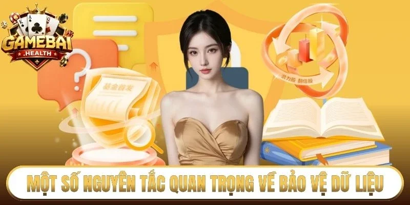 Một số nguyên tắc quan trọng về bảo vệ dữ liệu
